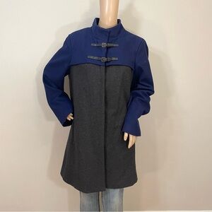 Neiman Marcus Wool Buckle Coat